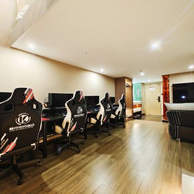 轻奢棋牌loft四人间[4060Ti+爱攻2K170HZ电竞显示器]+麻将桌+全屋智能+65寸电视