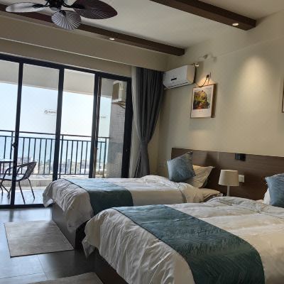 豪华海景双床房