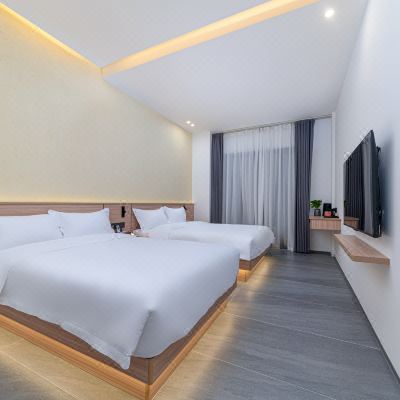 乡遇·小院·智能私池双床房