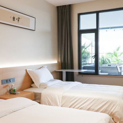 湖景·私汤双床房