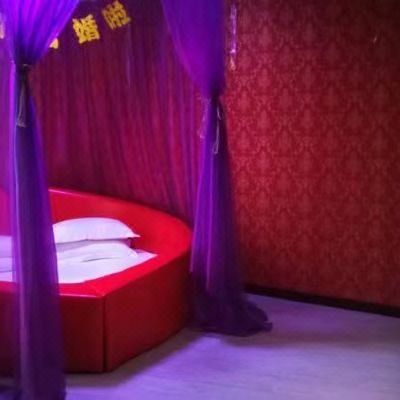 主题圆床房
