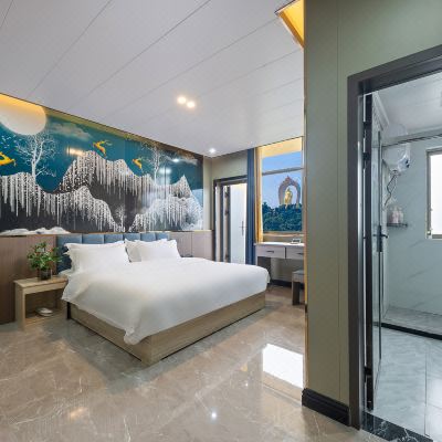 景观大床房（阳台直瞻大佛）