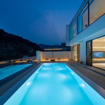 私家泳池两层楼别院（棋牌室+茶室+KTV+厨房+可烧烤）