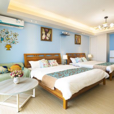 海景一室二床房