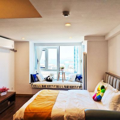 海景一室三床房