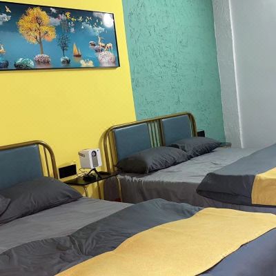 明亮一室二床房