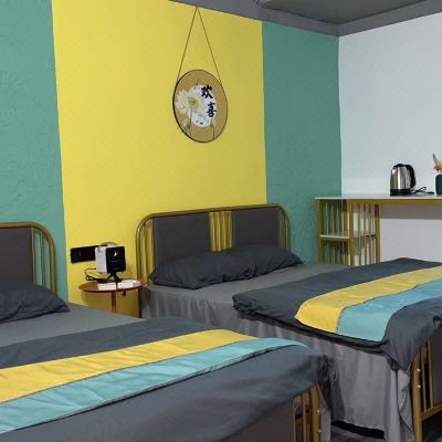 舒适一室二床房