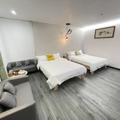 舒适一室二床房