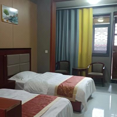 阳台观景双床房