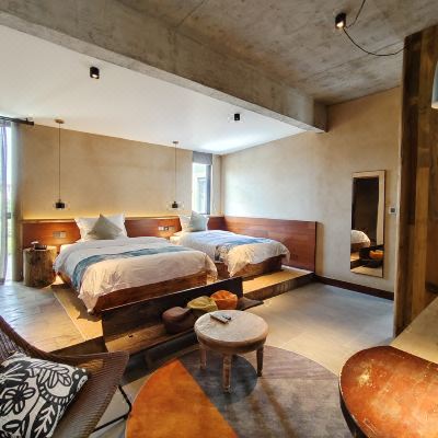 观景亲子双床房