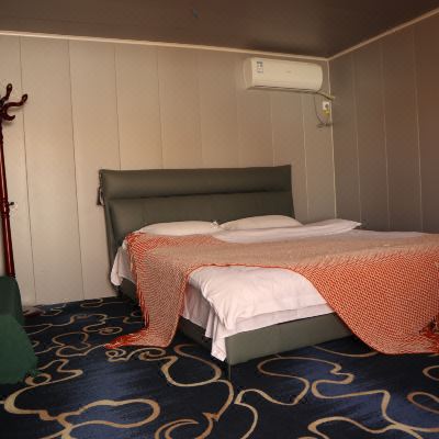 沙旅丨浪漫大床小木屋