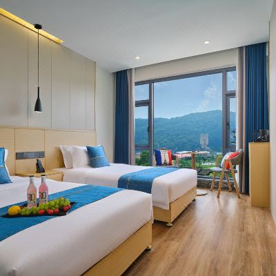 听风·山景双床房（自动窗帘＋远眺山景）