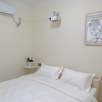 春分-ins风大床房-干湿分离+高清投影