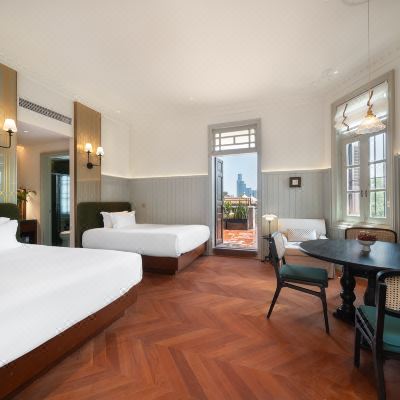 听海・私享超大露台家庭房