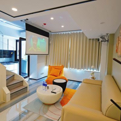 蓝屿投影主题房