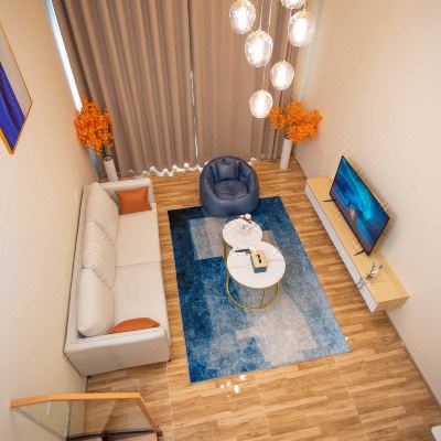 轻奢观景复式LOft套房