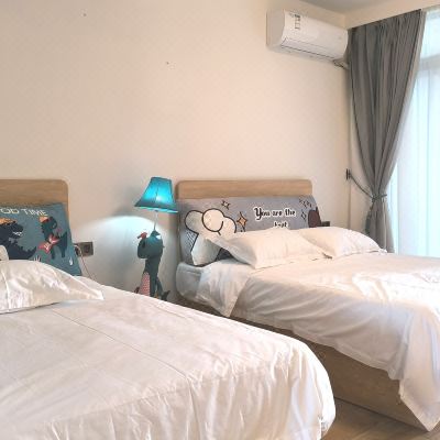 海景一室二床房