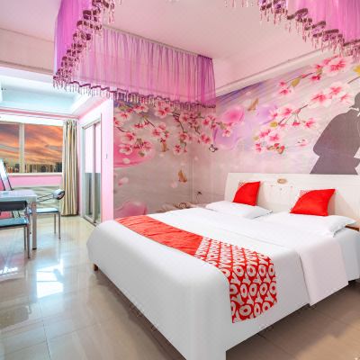 浪漫情侣大床房