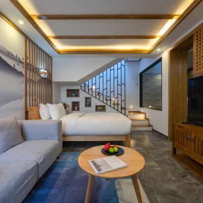 豪华复式星空家庭套房