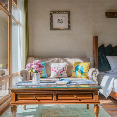 花间小筑 园景双床房