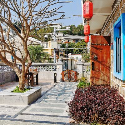 海岛舒适超大庭院大床房