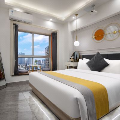 夕颜高清投影大床房