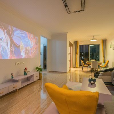 天玺湾4室2厅2卫影院按摩麻将豪华套房