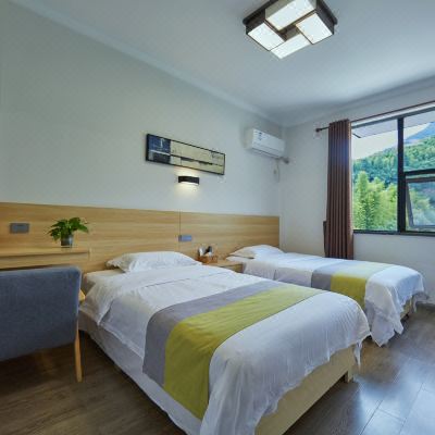 桃鸢轻奢双床房