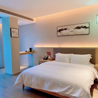 庭院大床温泉房