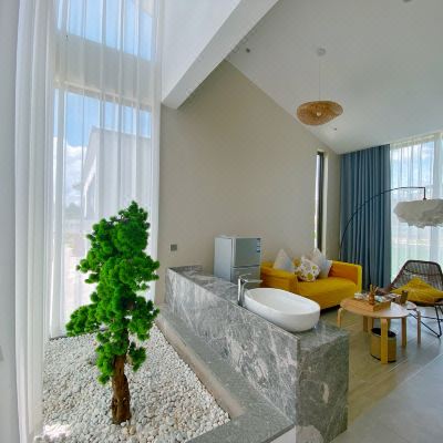 豪华两房一厅温泉套房