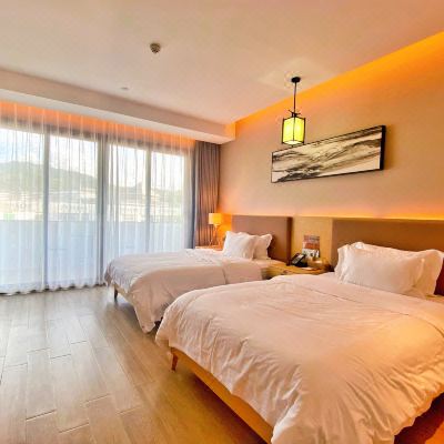 豪华温泉双床房