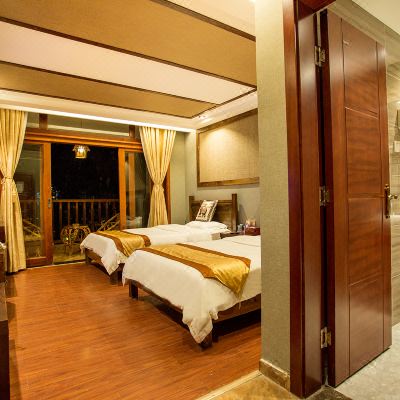 傣式风情观景双床房