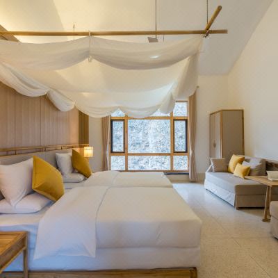 观景露台双床房