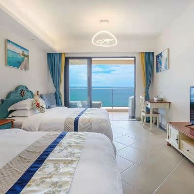 温馨一线全海景双床房