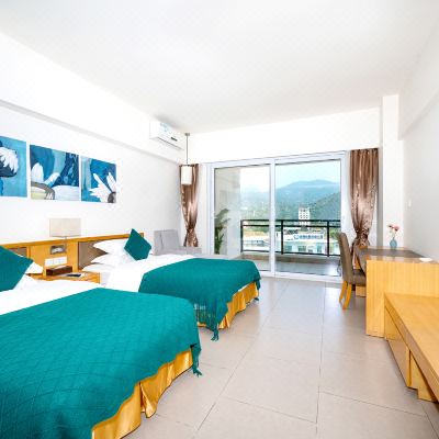 雅致园景双床房