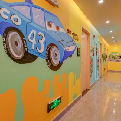 随机卡通主题大床房