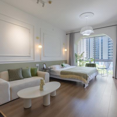 绿野仙踪法式投影大床房