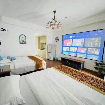 豪华海景家庭房-IMAX巨幕投影