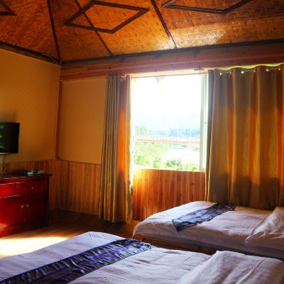 傣式风景双床间