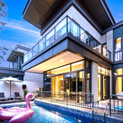 六居海岸泳池别墅（儿童乐园+花园露台）