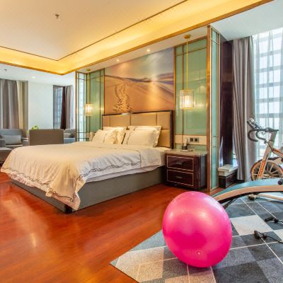 有氧健身时尚套房