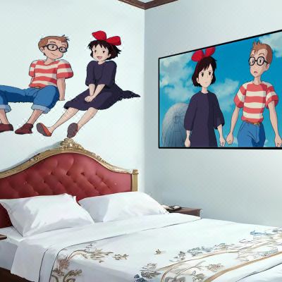 魔女宅急便-大床房