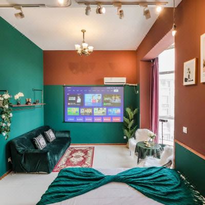 LOFT轻奢格调大床房（落地窗）