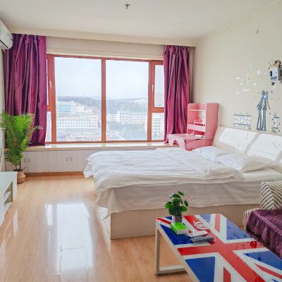 温馨空调观影大床房