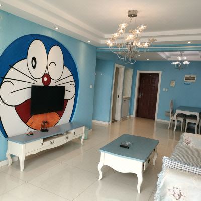 海景两室三床麻将机房