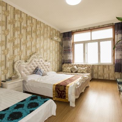 温馨双床家庭房