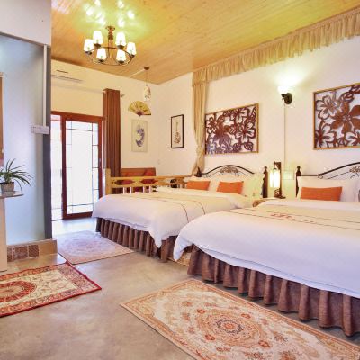 观雨阳台家庭房