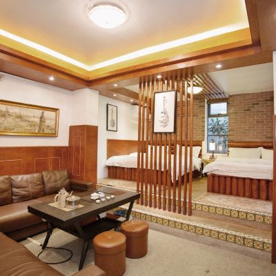 书香双大床套房