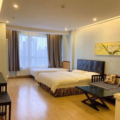 豪华双床四人间