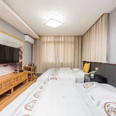 棋子落花双大床房